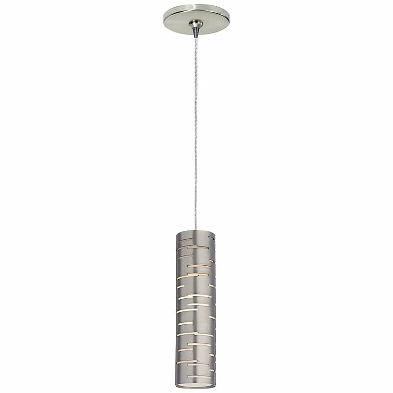 Revel 2 1/2" Wide Satin Nickel Freejack Mini Pendant Light 3 Revel 2 1/2" Wide Satin Nickel Freejack Mini Pendant Light