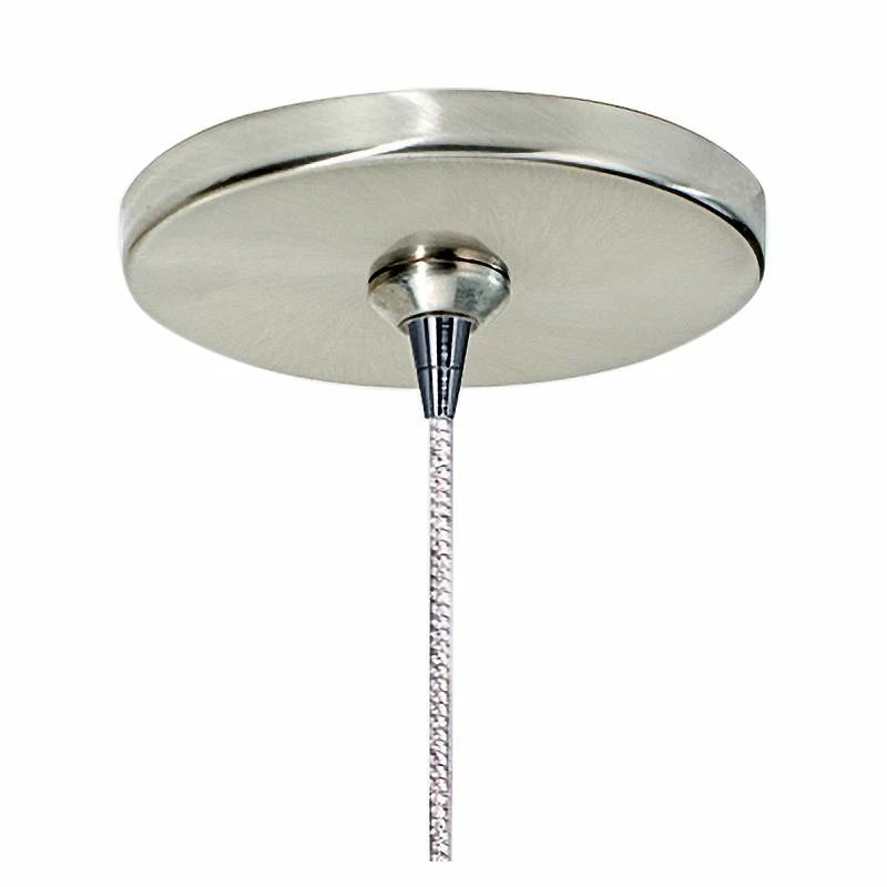 Revel 2 1/2" Wide Satin Nickel Freejack Mini Pendant Light 5 Revel 2 1/2" Wide Satin Nickel Freejack Mini Pendant Light - Image 3