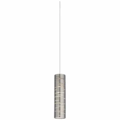 Revel 2 1/2" Wide Satin Nickel Freejack Mini Pendant