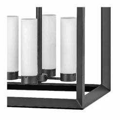 Rhodes 18 1/4" Wide Graphite 4-Light Outdoor Foyer Pendant -Outlet The Radiantix Store rhodes 18 and one quarter inch wide graphite 4 light outdoor foyer pendant 86g62views1