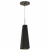 Rhonan 4 1/2" Wide Textured Black Freejack Mini Pendant -Outlet The Radiantix Store rhonan 4 and one half inch wide textured black freejack mini pendant 73h98