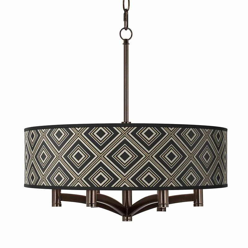 Rhythm Ava 6-Light Bronze Pendant Chandelier 3 Rhythm Ava 6-Light Bronze Pendant Chandelier