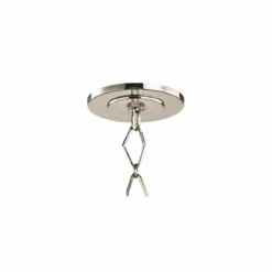 Richie 13" Wide Polished Nickel And Black 4-Light Pendant -Outlet The Radiantix Store richie 13 inch wide polished nickel and black 4 light pendant 66j90views1