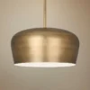 Rico Espinet Bumper 18 1/2" Wide Warm Brass Pendant Light -Outlet The Radiantix Store rico espinet bumper 18 and one half inch wide warm brass pendant light 66y82cropped