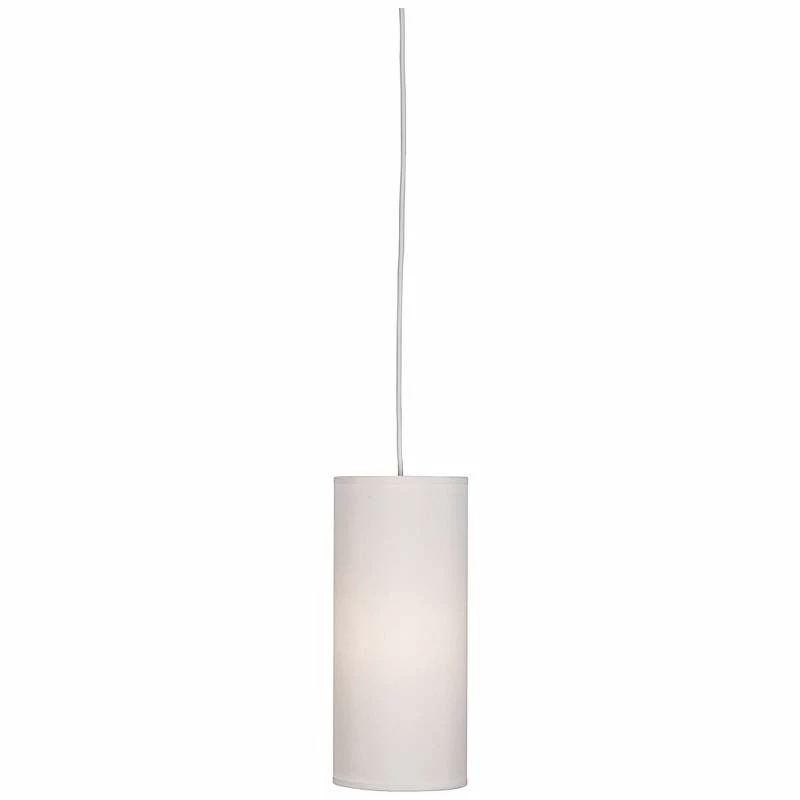 Robert Abbey Elena 6" Wide Pearl Fabric Shade Mini Pendant 4 Robert Abbey Elena 6" Wide Pearl Fabric Shade Mini Pendant - Image 2