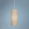 Robert Abbey Elena 6" Wide Taupe Fabric Shade Mini Pendant 1 Robert Abbey Elena 6" Wide Taupe Fabric Shade Mini Pendant -Outlet The Radiantix Store robert abbey elena 6 inch wide taupe fabric shade mini pendant 3t118cropped
