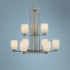 Sabina Brushed Nickel 30"W 9-Light Chandelier By Kichler 2 Sabina Brushed Nickel 30"W 9-Light Chandelier By Kichler -Outlet The Radiantix Store sabina brushed nickel 30 inchw 9 light chandelier by kichler 06670cropped