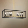 Sable Point 38 1/4"W Gold Kitchen Island Light Chandelier -Outlet The Radiantix Store sable point 38 and one quarter inchw gold kitchen island light chandelier 77n93cropped