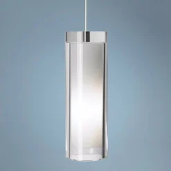 Sara Grande 3 3/4" Wide Nickel Mini Pendant