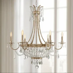 Savoy House Claiborne 33" Wide Avalite Chandelier