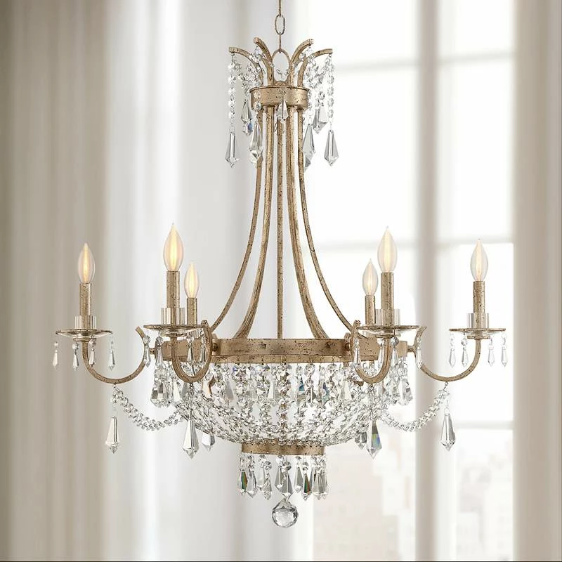 Savoy House Claiborne 33" Wide Avalite Chandelier 3 Savoy House Claiborne 33" Wide Avalite Chandelier