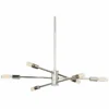 Savoy House Lyrique 21 3/4" Wide Nickel 6-Light Chandelier -Outlet The Radiantix Store savoy house lyrique 21 and three quarter inch wide nickel 6 light chandelier 13c71