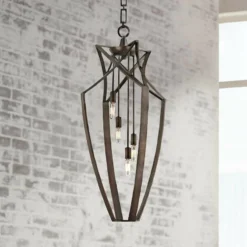 Savoy House Windsung Bronze 4-Light Modern Foyer Pendant