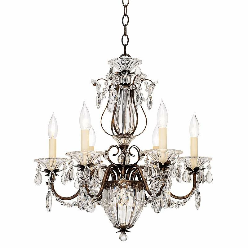 Schonbek Bagatelle Collection 21" Wide Crystal Chandelier 5 Schonbek Bagatelle Collection 21" Wide Crystal Chandelier - Image 3
