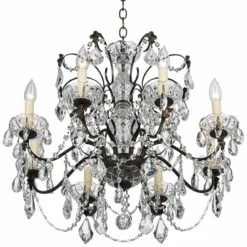 Schonbek Century Bronze 24" Wide Crystal Chandelier 11 Schonbek Century Bronze 24" Wide Crystal Chandelier -Outlet The Radiantix Store schonbek century bronze 24 inch wide crystal chandelier 98442views2
