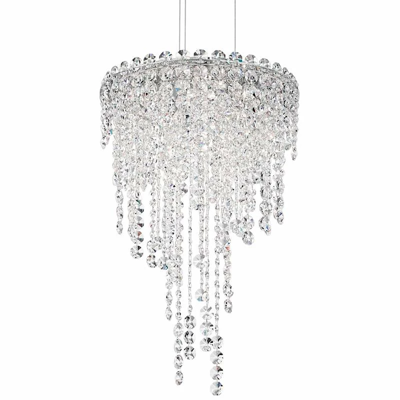Schonbek Chantant 14" Wide Small Optic Crystal Pendant Light 4 Schonbek Chantant 14" Wide Small Optic Crystal Pendant Light - Image 2