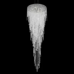 Schonbek Chantant 24" Wide Large Crystal Pendant Light