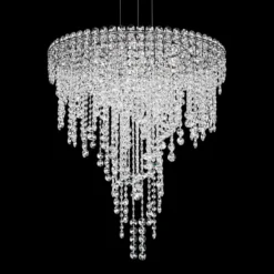 Schonbek Chantant 24" Wide Small Crystal Pendant Light