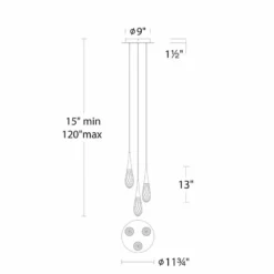 Schonbek Hibiscus 11.8" Wide 3-Light Brass And Crystal Modern Pendant -Outlet The Radiantix Store schonbek hibiscus 11 8 inch wide 3 light brass and crystal modern pendant 179m3views5