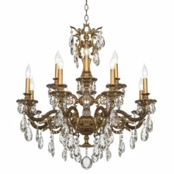 Schonbek Milano 32 1/2" Wide Large Crystal Chandelier -Outlet The Radiantix Store schonbek milano 32 and one half inch wide large crystal chandelier n7856views1