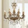 Schonbek Milano 32 1/2"W Bronze Swarovski Crystal Chandelier 2 Schonbek Milano 32 1/2"W Bronze Swarovski Crystal Chandelier -Outlet The Radiantix Store schonbek milano 32 and one half inchw bronze swarovski crystal chandelier n7865cropped