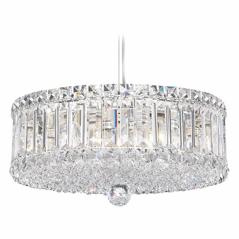 Schonbek Plaza 14 1/2"W Swarovski Crystal Pendant Chandelier 4 Schonbek Plaza 14 1/2"W Swarovski Crystal Pendant Chandelier - Image 2