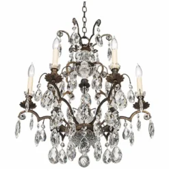 Schonbek Renaissance Collection 23 1/2" Crystal Chandelier -Outlet The Radiantix Store schonbek renaissance collection 23 and one half inch crystal chandelier n3163views3