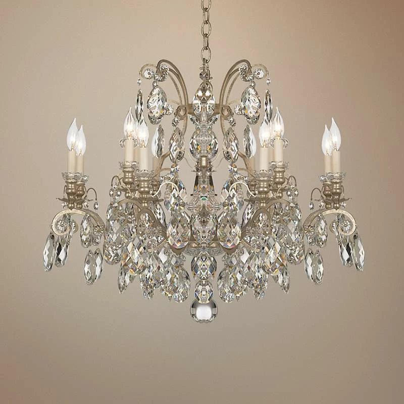 Schonbek Renaissance Collection 33" Traditional Crystal Chandelier 4 Schonbek Renaissance Collection 33" Traditional Crystal Chandelier - Image 2