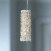Schonbek Sarella 5" Wide Silver And Crystal Column Pendant 1 Schonbek Sarella 5" Wide Silver And Crystal Column Pendant -Outlet The Radiantix Store schonbek sarella 5 inch wide silver and crystal column pendant 21m38cropped