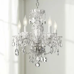 Schonbek Sterling 16" Wide Heritage Crystal Chandelier
