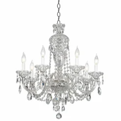 Schonbek Sterling 25" Wide Heritage Crystal Chandelier -Outlet The Radiantix Store schonbek sterling 25 inch wide heritage crystal chandelier 85563views2