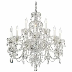 Schonbek Sterling 29" Wide Heritage Crystal 12-Light Chandelier 13 Schonbek Sterling 29" Wide Heritage Crystal 12-Light Chandelier -Outlet The Radiantix Store schonbek sterling 29 inch wide heritage crystal 12 light chandelier 75124views3