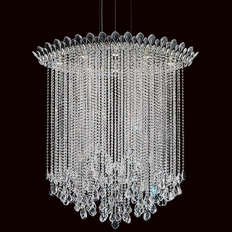 Schonbek Trilliane Strand 45" Wide Crystal Pendant Light 3 Schonbek Trilliane Strand 45" Wide Crystal Pendant Light