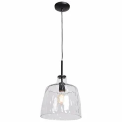 Simplicite 11" Wide Black Mini Pendant -Outlet The Radiantix Store simplicite 11 inch wide black mini pendant 32t29views2