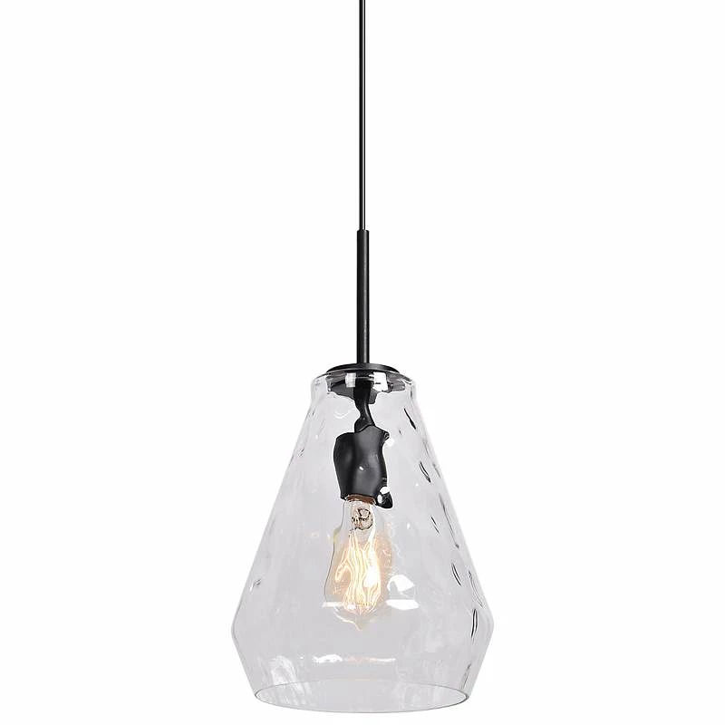 Simplicite 9" Wide Black Mini Pendant 4 Simplicite 9" Wide Black Mini Pendant - Image 2