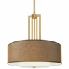 Simulated Leatherette Carey 24" Gold 4-Light Chandelier 1 Simulated Leatherette Carey 24" Gold 4-Light Chandelier -Outlet The Radiantix Store simulated leatherette carey 24 inch gold 4 light chandelier 845n6