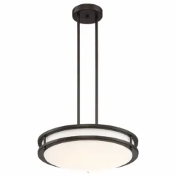 Solero 16" Wide Bronze LED Pendant Light -Outlet The Radiantix Store solero 16 inch wide bronze led pendant light 70a15views2