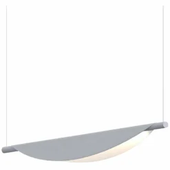 Sonneman Tela⢠40"W Dove Gray LED Island Pendant Light