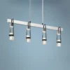 ELAN Sorno 32"W Polished Nickel LED Kitchen Island Light Pendant 2 ELAN Sorno 32"W Polished Nickel LED Kitchen Island Light Pendant -Outlet The Radiantix Store sorno 32 inchw polished nickel led kitchen island light pendant 69e70cropped