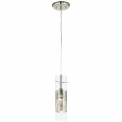 Spartan Series Brushed Steel Pendant Chandelier -Outlet The Radiantix Store spartan series brushed steel pendant chandelier 22836