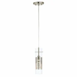 Spartan Series Brushed Steel Pendant Chandelier -Outlet The Radiantix Store spartan series brushed steel pendant chandelier 22836views1