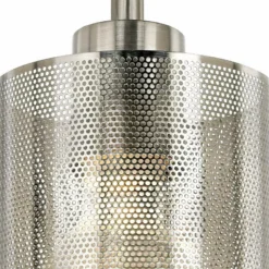 Spartan Series Brushed Steel Pendant Chandelier -Outlet The Radiantix Store spartan series brushed steel pendant chandelier 22836views3