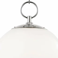 Sphere No.1 11 1/2" Wide Polished Nickel Mini Pendant -Outlet The Radiantix Store sphere no 1 11 and one half inch wide polished nickel mini pendant 65e41views1