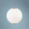 Sphere No.1 16" Wide Polished Nickel Pendant Light 2 Sphere No.1 16" Wide Polished Nickel Pendant Light -Outlet The Radiantix Store sphere no 1 16 inch wide polished nickel pendant light 65e45cropped