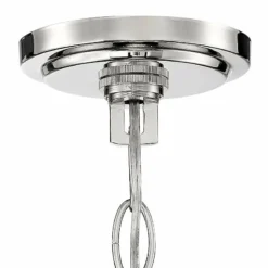 Stiffel Alanna 25 1/4" Black And Polished Nickel 6-Light Chandelier -Outlet The Radiantix Store stiffel alanna 25 and one quarter inch black and polished nickel 6 light chandelier 93v25views3