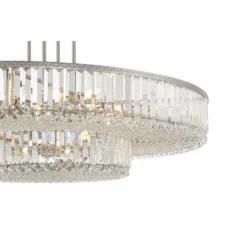 Stiffel Ella 40 1/4" Wide Brushed Nickel Clear Crystal Pendant Light -Outlet The Radiantix Store stiffel ella 40 and one quarter inch wide brushed nickel clear crystal pendant light 658k0views1