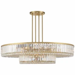 Stiffel Ella 40 1/4" Wide Soft Gold Clear Crystal Pendant 12 Stiffel Ella 40 1/4" Wide Soft Gold Clear Crystal Pendant -Outlet The Radiantix Store stiffel ella 40 and one quarter inch wide soft gold clear crystal pendant 659k0views3