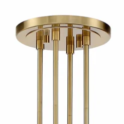 Stiffel Ennis 48" Wide Antique Brass 12-Light Ring Chandelier -Outlet The Radiantix Store stiffel ennis 48 inch wide antique brass 12 light ring chandelier 95r56views2