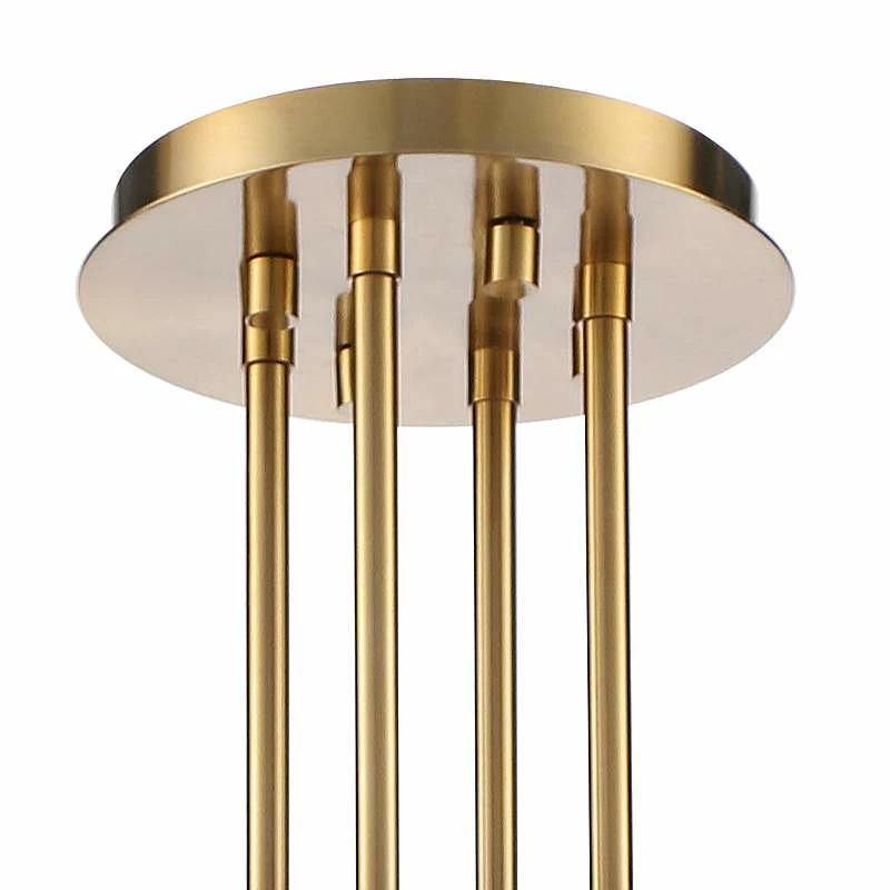 Stiffel Florio 32" Wide 72-Light 3-Tier Cluster Warm Gold Chandelier 6 Stiffel Florio 32" Wide 72-Light 3-Tier Cluster Warm Gold Chandelier - Image 4