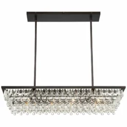 Stiffel Petranilla 40" Wide Crystal Island Pendant Light -Outlet The Radiantix Store stiffel petranilla 40 inch wide crystal island pendant light 95r37views3